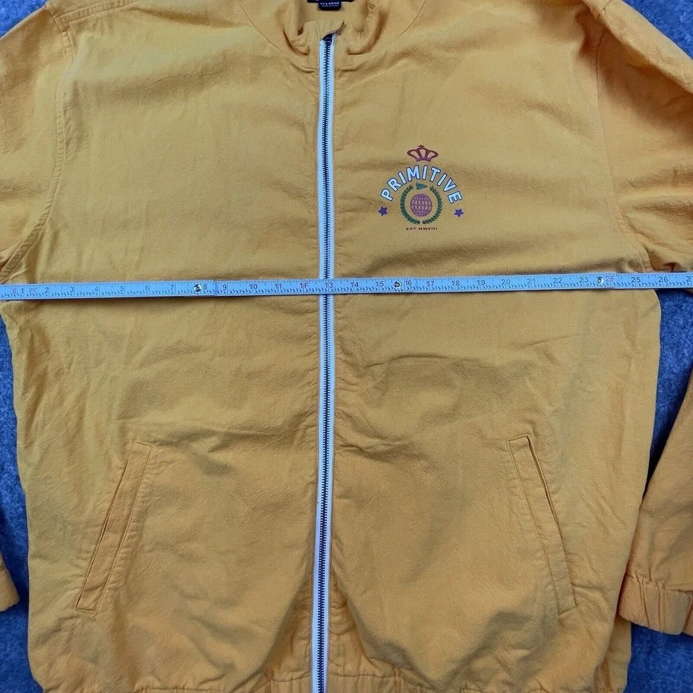 Primitive Skateboarding Jacket Mens XXLarge Acapulco Orange Lightweight‎ Skater